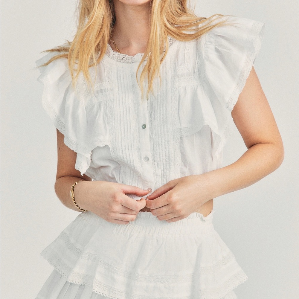 LoveShackFancy Nora Top